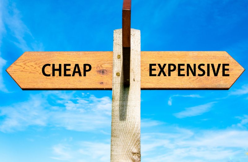 Cheap is Expensive and Expensive is Cheap - Frances Cole Jones